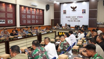 1.111 Personel Amankan Laga Arema vs Persik di Kanjuruhan Sore Ini