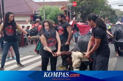 Meriahnya Festival Bantengan Nuswantara di Kota Batu, Turis Asing Ikut Serta